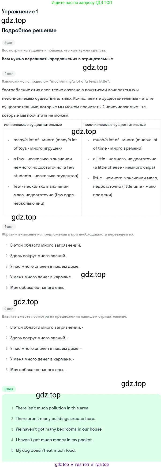 ГДЗ Английский язык (english), 7 класс рабочая тетрадь, авторы: Комарова Юлия Александровна, Ларионова Ирина Владимировна, издательство Русское слово, Москва, 2022, розового цвета, страница 30, номер 1, Решение