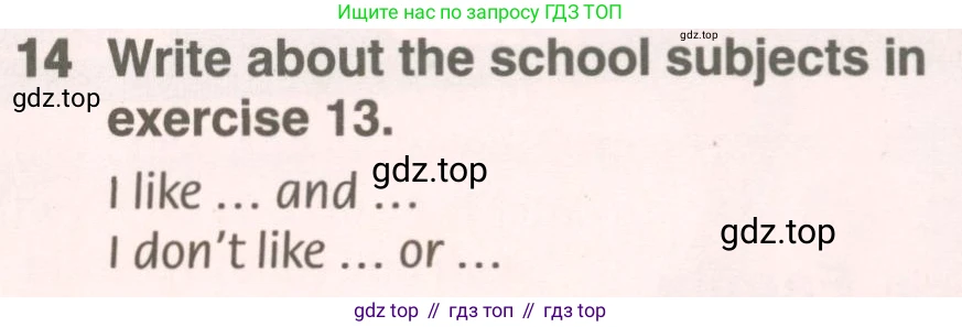 ГДЗ Английский язык (english), 7 класс Учебник (Student's book), авторы: Комарова Юлия Александровна, Ларионова Ирина Владимировна, издательство Русское слово, Москва, 2021, розового цвета, страница 8, номер 14, Условие