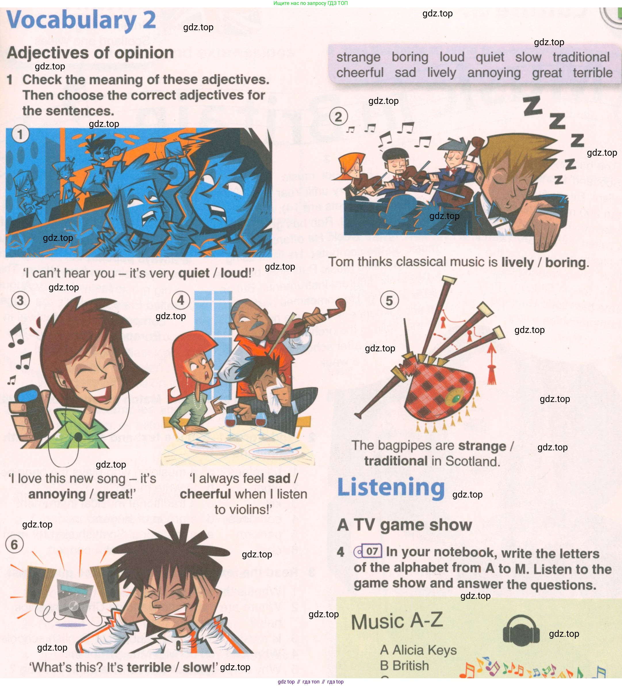 ГДЗ Английский язык (english), 7 класс Учебник (Student's book), авторы: Комарова Юлия Александровна, Ларионова Ирина Владимировна, издательство Русское слово, Москва, 2021, розового цвета, страница 13, номер 1, Условие