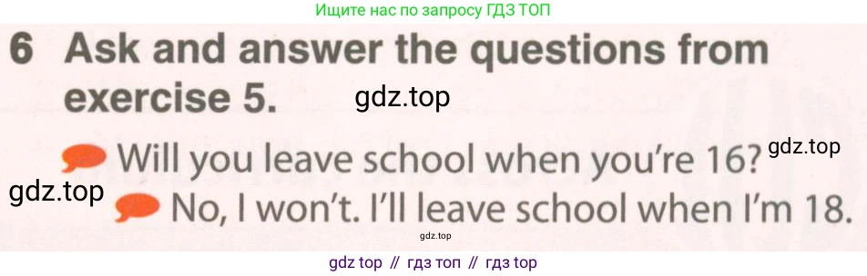 ГДЗ Английский язык (english), 7 класс Учебник (Student's book), авторы: Комарова Юлия Александровна, Ларионова Ирина Владимировна, издательство Русское слово, Москва, 2021, розового цвета, страница 92, номер 6, Условие