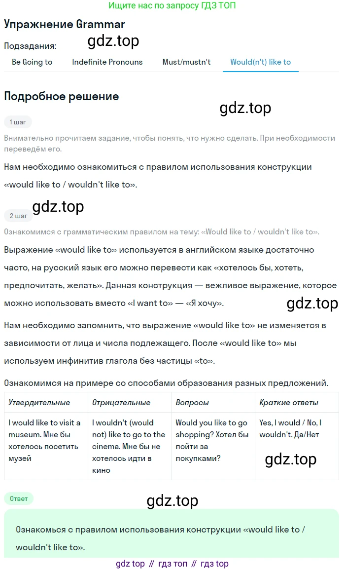 ГДЗ Английский язык (english), 7 класс Учебник (Student's book), авторы: Комарова Юлия Александровна, Ларионова Ирина Владимировна, издательство Русское слово, Москва, 2021, розового цвета, страница 111, Решение (продолжение 4)