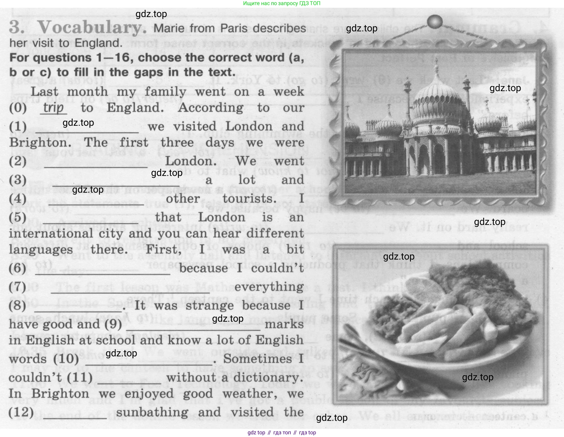 Английский язык (english), 7 класс рабочая тетрадь (activity book), авторы: Кузовлев Владимир Петрович (Kuzovlev Vladimir), Лапа Наталья Михайловна, Перегудова Эльвира Шакировна, Костина Ирина Павловна, Дуванова Ольга Викторовна, Кобец Юлия Николаевна, издательство Просвещение, Москва, 2019, страница 9, номер 3, Условие