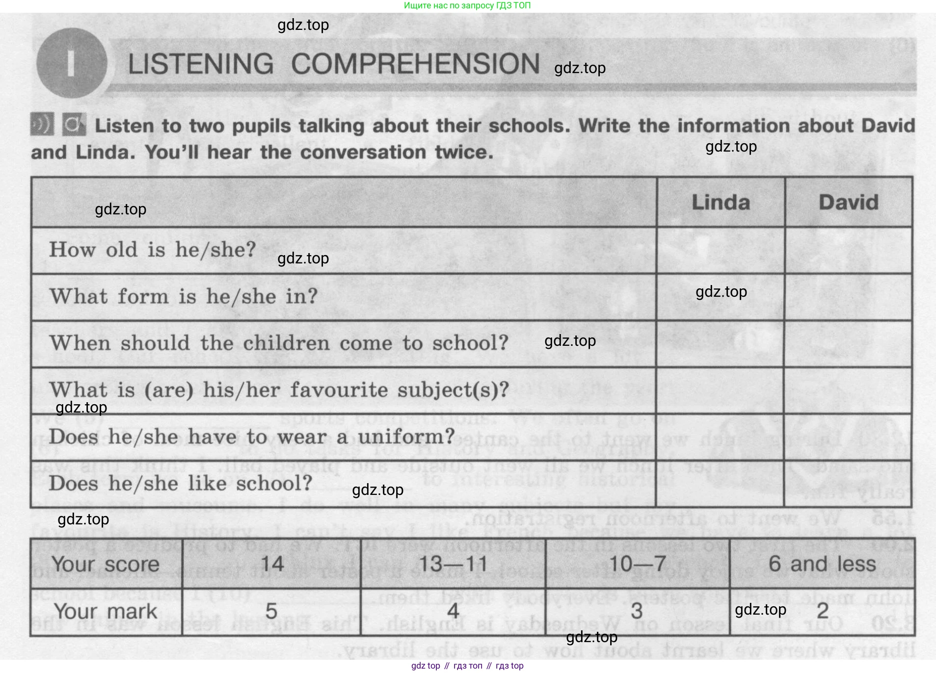 Английский язык (english), 7 класс рабочая тетрадь (activity book), авторы: Кузовлев Владимир Петрович (Kuzovlev Vladimir), Лапа Наталья Михайловна, Перегудова Эльвира Шакировна, Костина Ирина Павловна, Дуванова Ольга Викторовна, Кобец Юлия Николаевна, издательство Просвещение, Москва, 2019, страница 11, номер I, Условие