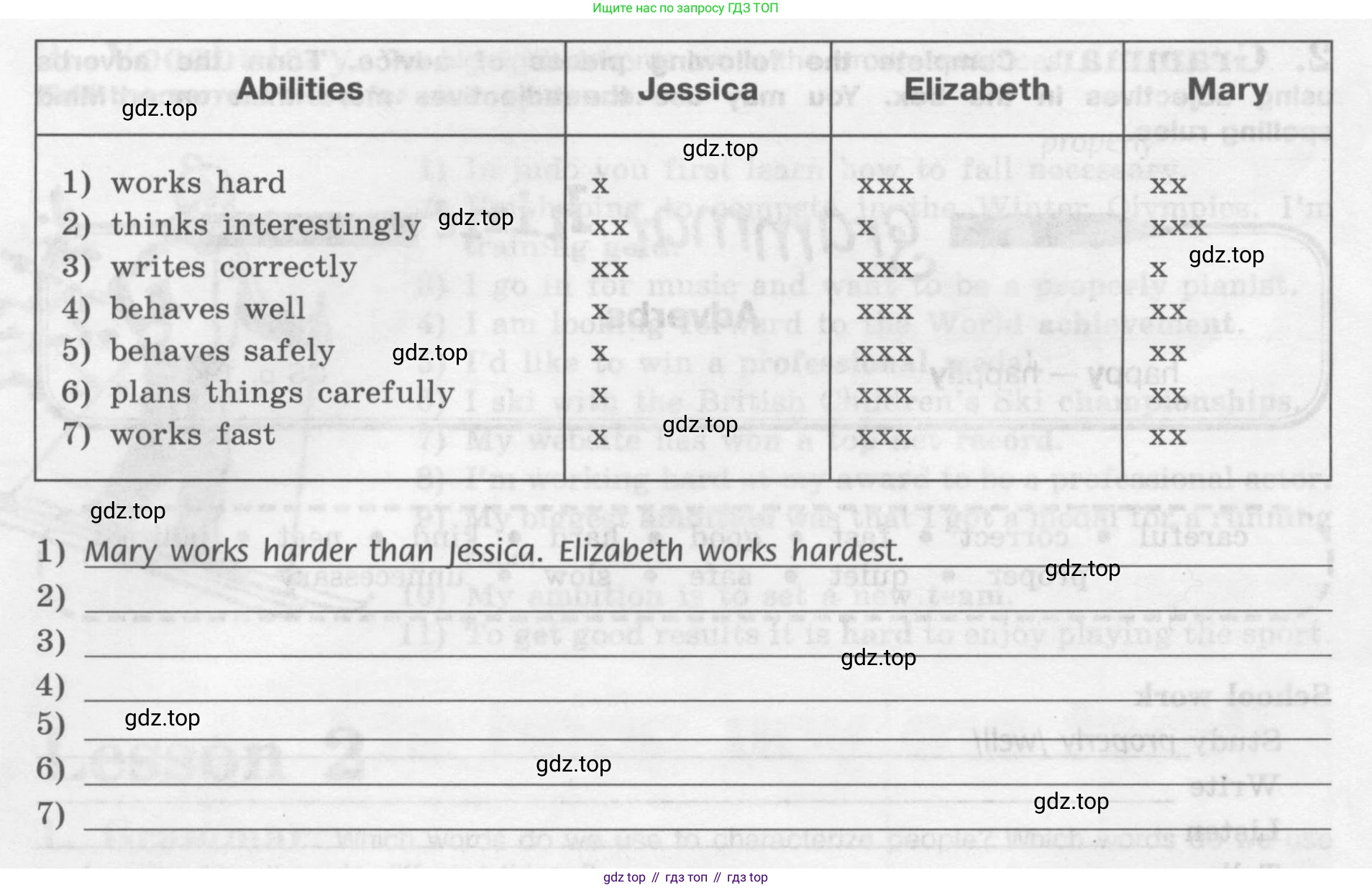 Английский язык (english), 7 класс рабочая тетрадь (activity book), авторы: Кузовлев Владимир Петрович (Kuzovlev Vladimir), Лапа Наталья Михайловна, Перегудова Эльвира Шакировна, Костина Ирина Павловна, Дуванова Ольга Викторовна, Кобец Юлия Николаевна, издательство Просвещение, Москва, 2019, страница 19, номер 1, Условие (продолжение 2)