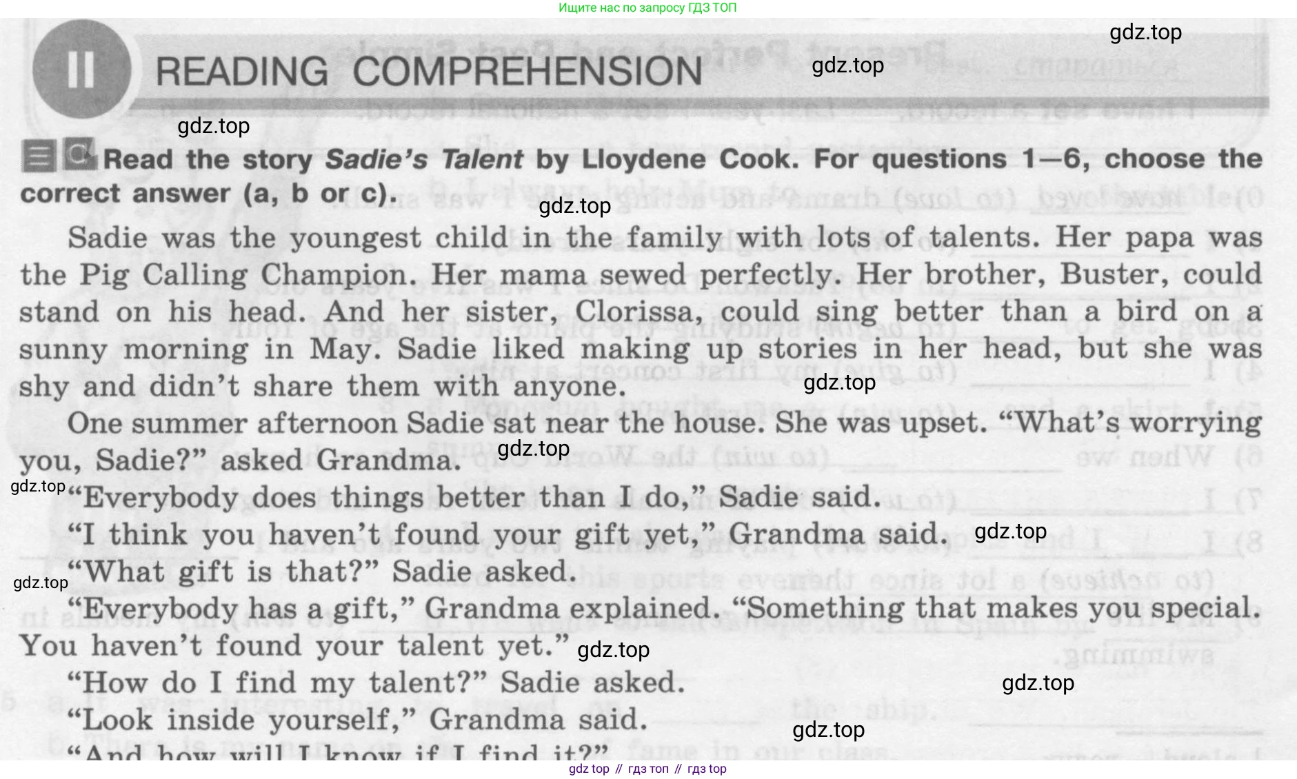 Английский язык (english), 7 класс рабочая тетрадь (activity book), авторы: Кузовлев Владимир Петрович (Kuzovlev Vladimir), Лапа Наталья Михайловна, Перегудова Эльвира Шакировна, Костина Ирина Павловна, Дуванова Ольга Викторовна, Кобец Юлия Николаевна, издательство Просвещение, Москва, 2019, страница 26, номер II, Условие