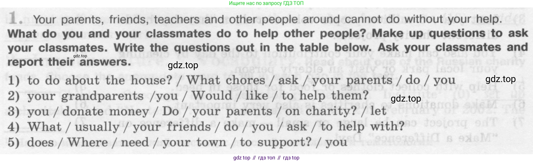 Английский язык (english), 7 класс рабочая тетрадь (activity book), авторы: Кузовлев Владимир Петрович (Kuzovlev Vladimir), Лапа Наталья Михайловна, Перегудова Эльвира Шакировна, Костина Ирина Павловна, Дуванова Ольга Викторовна, Кобец Юлия Николаевна, издательство Просвещение, Москва, 2019, страница 34, номер 1, Условие