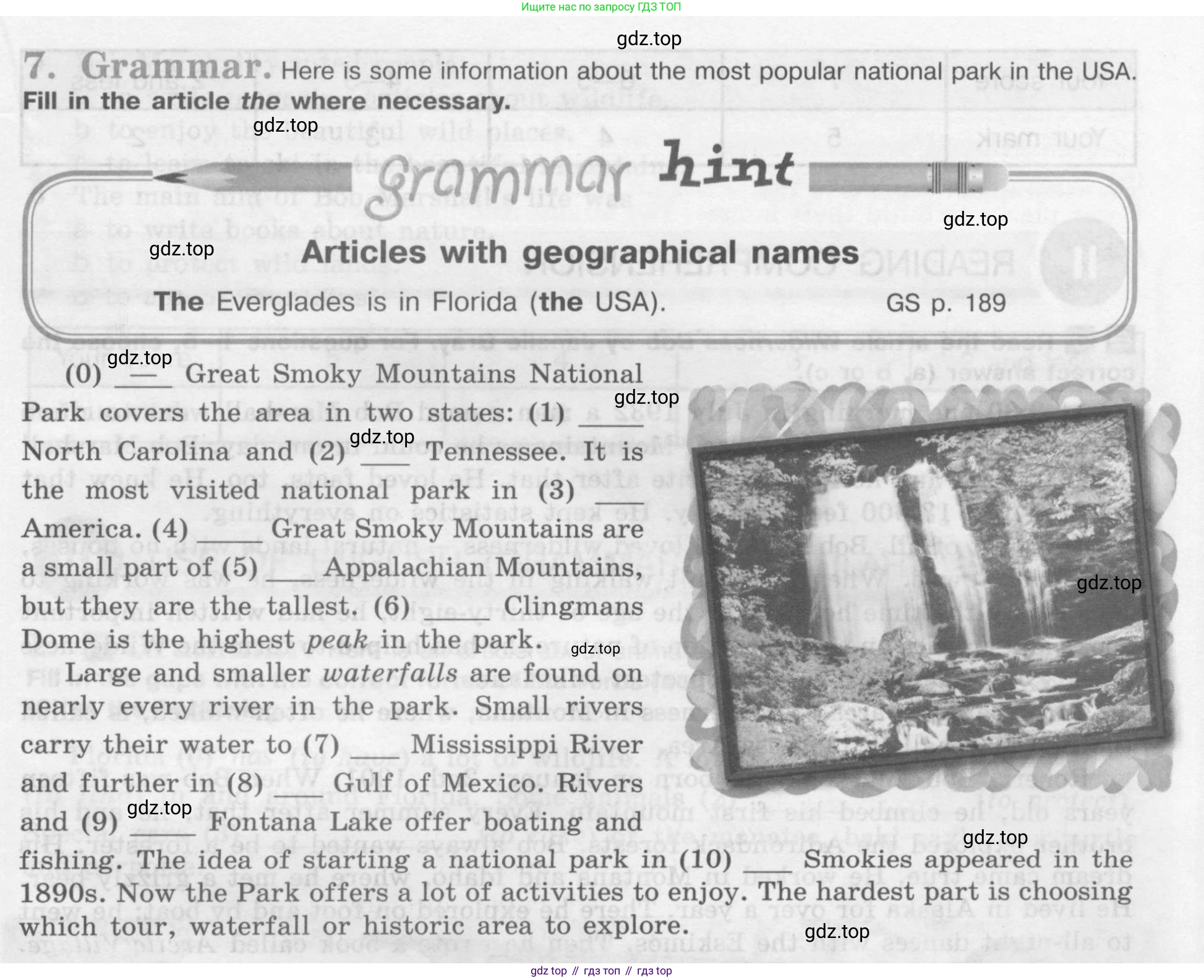 Английский язык (english), 7 класс рабочая тетрадь (activity book), авторы: Кузовлев Владимир Петрович (Kuzovlev Vladimir), Лапа Наталья Михайловна, Перегудова Эльвира Шакировна, Костина Ирина Павловна, Дуванова Ольга Викторовна, Кобец Юлия Николаевна, издательство Просвещение, Москва, 2019, страница 55, номер 7, Условие