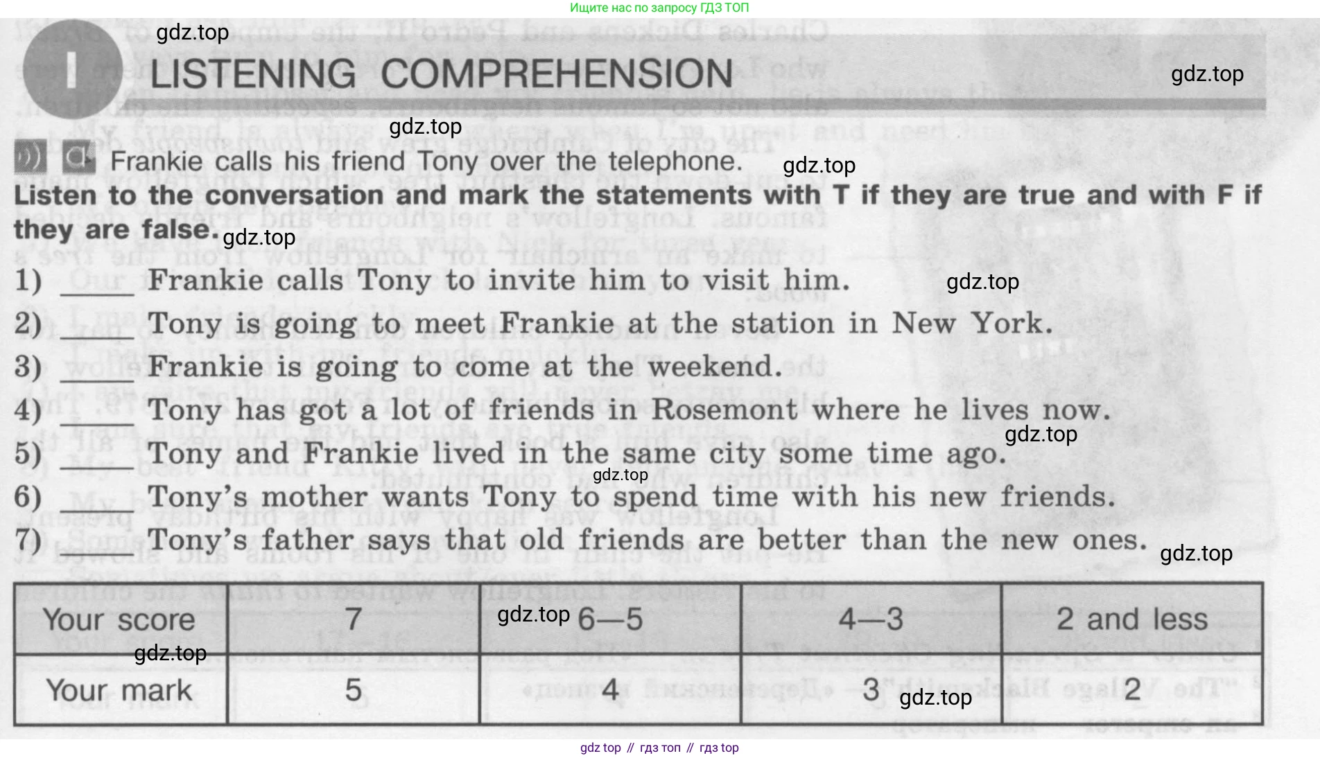 Английский язык (english), 7 класс рабочая тетрадь (activity book), авторы: Кузовлев Владимир Петрович (Kuzovlev Vladimir), Лапа Наталья Михайловна, Перегудова Эльвира Шакировна, Костина Ирина Павловна, Дуванова Ольга Викторовна, Кобец Юлия Николаевна, издательство Просвещение, Москва, 2019, страница 69, номер I, Условие