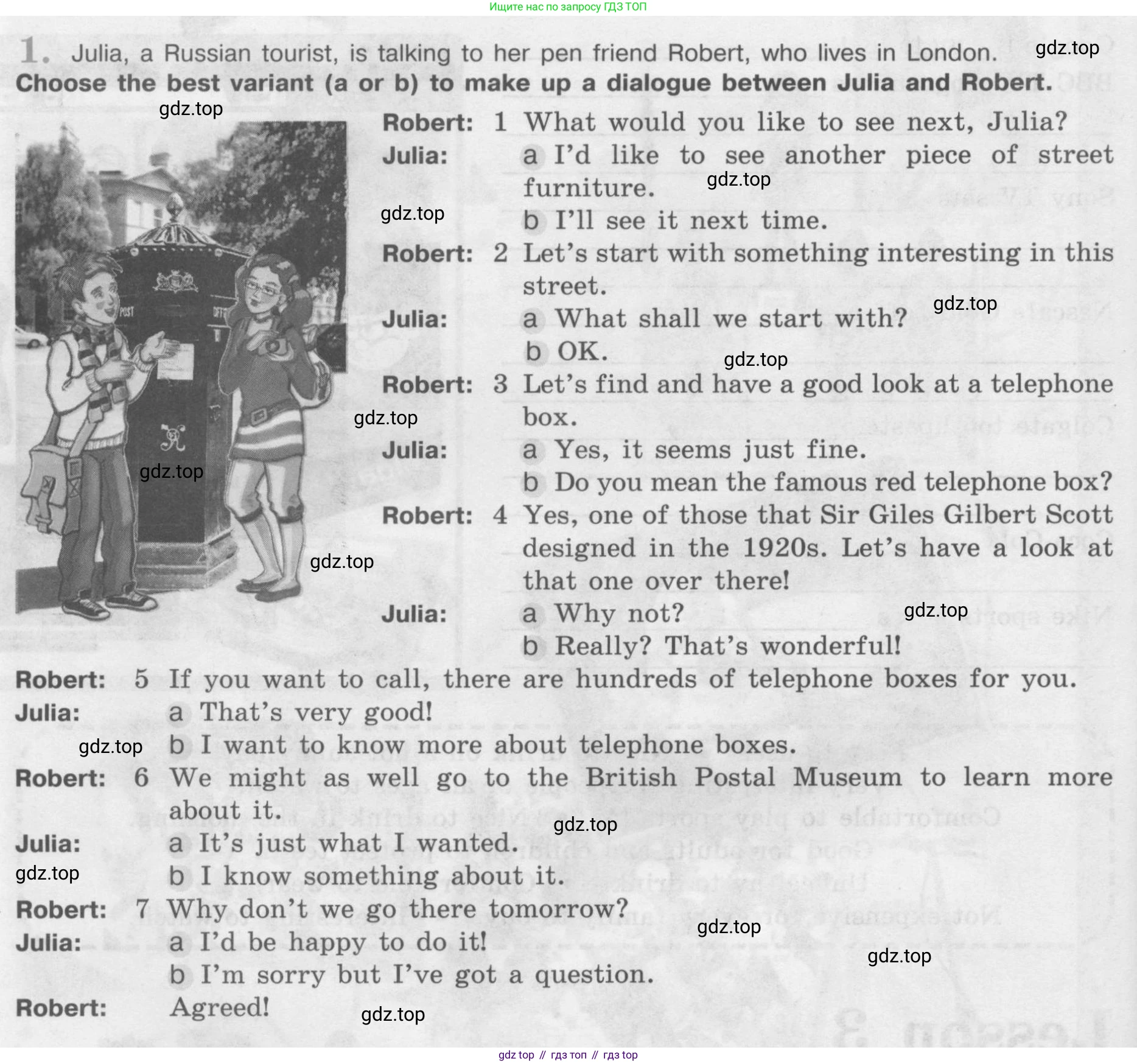 Английский язык (english), 7 класс рабочая тетрадь (activity book), авторы: Кузовлев Владимир Петрович (Kuzovlev Vladimir), Лапа Наталья Михайловна, Перегудова Эльвира Шакировна, Костина Ирина Павловна, Дуванова Ольга Викторовна, Кобец Юлия Николаевна, издательство Просвещение, Москва, 2019, страница 80, номер 1, Условие