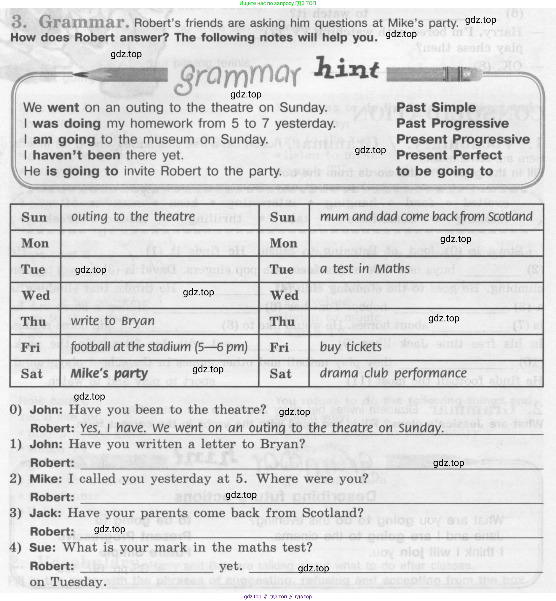 Английский язык (english), 7 класс рабочая тетрадь (activity book), авторы: Кузовлев Владимир Петрович (Kuzovlev Vladimir), Лапа Наталья Михайловна, Перегудова Эльвира Шакировна, Костина Ирина Павловна, Дуванова Ольга Викторовна, Кобец Юлия Николаевна, издательство Просвещение, Москва, 2019, страница 110, номер 3, Условие