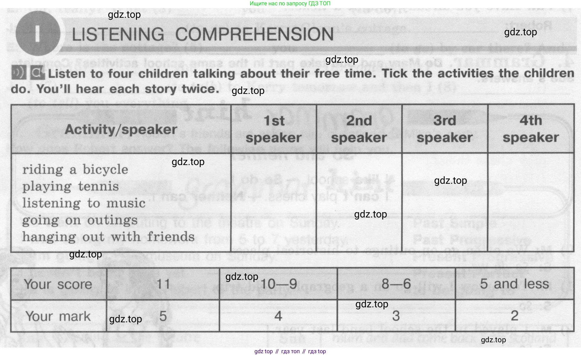 Английский язык (english), 7 класс рабочая тетрадь (activity book), авторы: Кузовлев Владимир Петрович (Kuzovlev Vladimir), Лапа Наталья Михайловна, Перегудова Эльвира Шакировна, Костина Ирина Павловна, Дуванова Ольга Викторовна, Кобец Юлия Николаевна, издательство Просвещение, Москва, 2019, страница 112, номер I, Условие