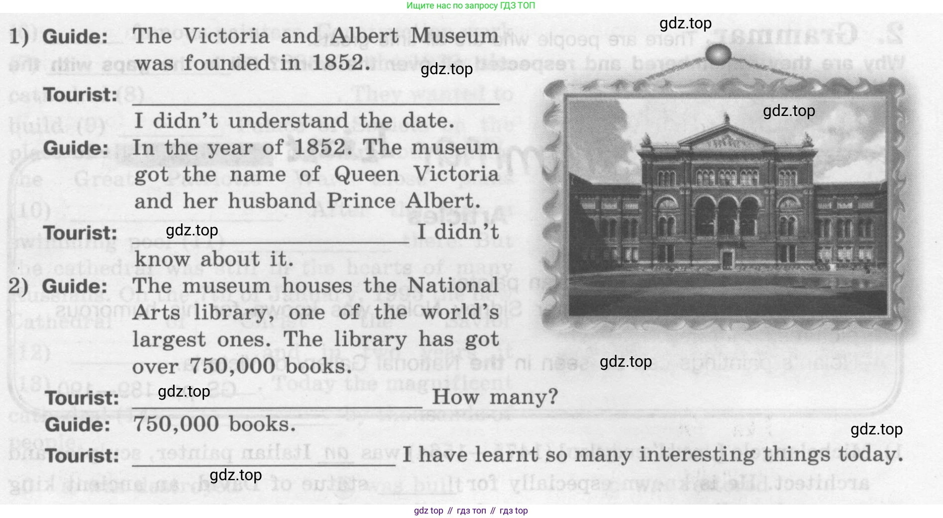 Английский язык (english), 7 класс рабочая тетрадь (activity book), авторы: Кузовлев Владимир Петрович (Kuzovlev Vladimir), Лапа Наталья Михайловна, Перегудова Эльвира Шакировна, Костина Ирина Павловна, Дуванова Ольга Викторовна, Кобец Юлия Николаевна, издательство Просвещение, Москва, 2019, страница 122, номер 1, Условие (продолжение 2)