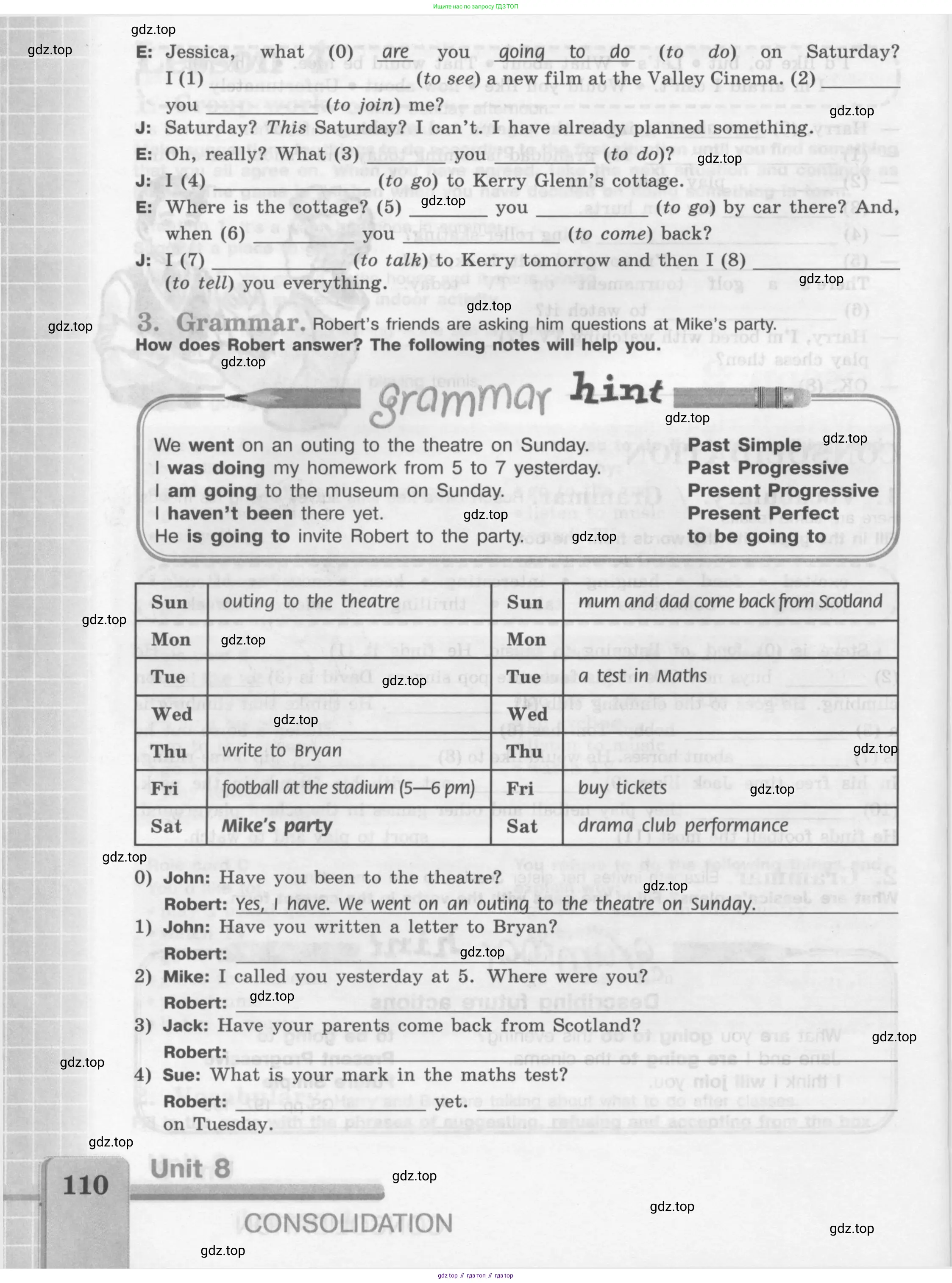 Английский язык (english), 7 класс рабочая тетрадь (activity book), авторы: Кузовлев Владимир Петрович (Kuzovlev Vladimir), Лапа Наталья Михайловна, Перегудова Эльвира Шакировна, Костина Ирина Павловна, Дуванова Ольга Викторовна, Кобец Юлия Николаевна, издательство Просвещение, Москва, 2019, страница 110