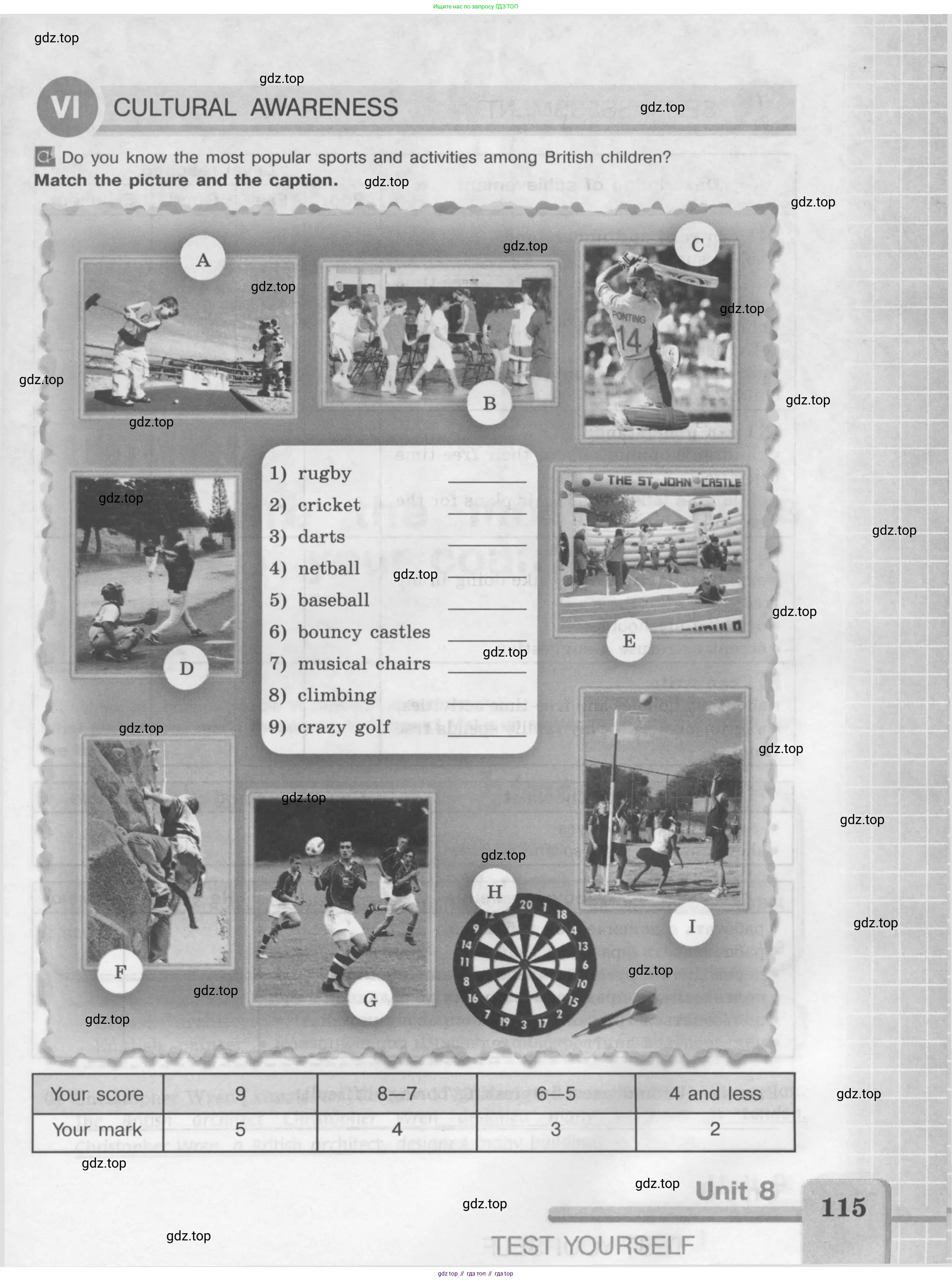 Английский язык (english), 7 класс рабочая тетрадь (activity book), авторы: Кузовлев Владимир Петрович (Kuzovlev Vladimir), Лапа Наталья Михайловна, Перегудова Эльвира Шакировна, Костина Ирина Павловна, Дуванова Ольга Викторовна, Кобец Юлия Николаевна, издательство Просвещение, Москва, 2019, страница 115