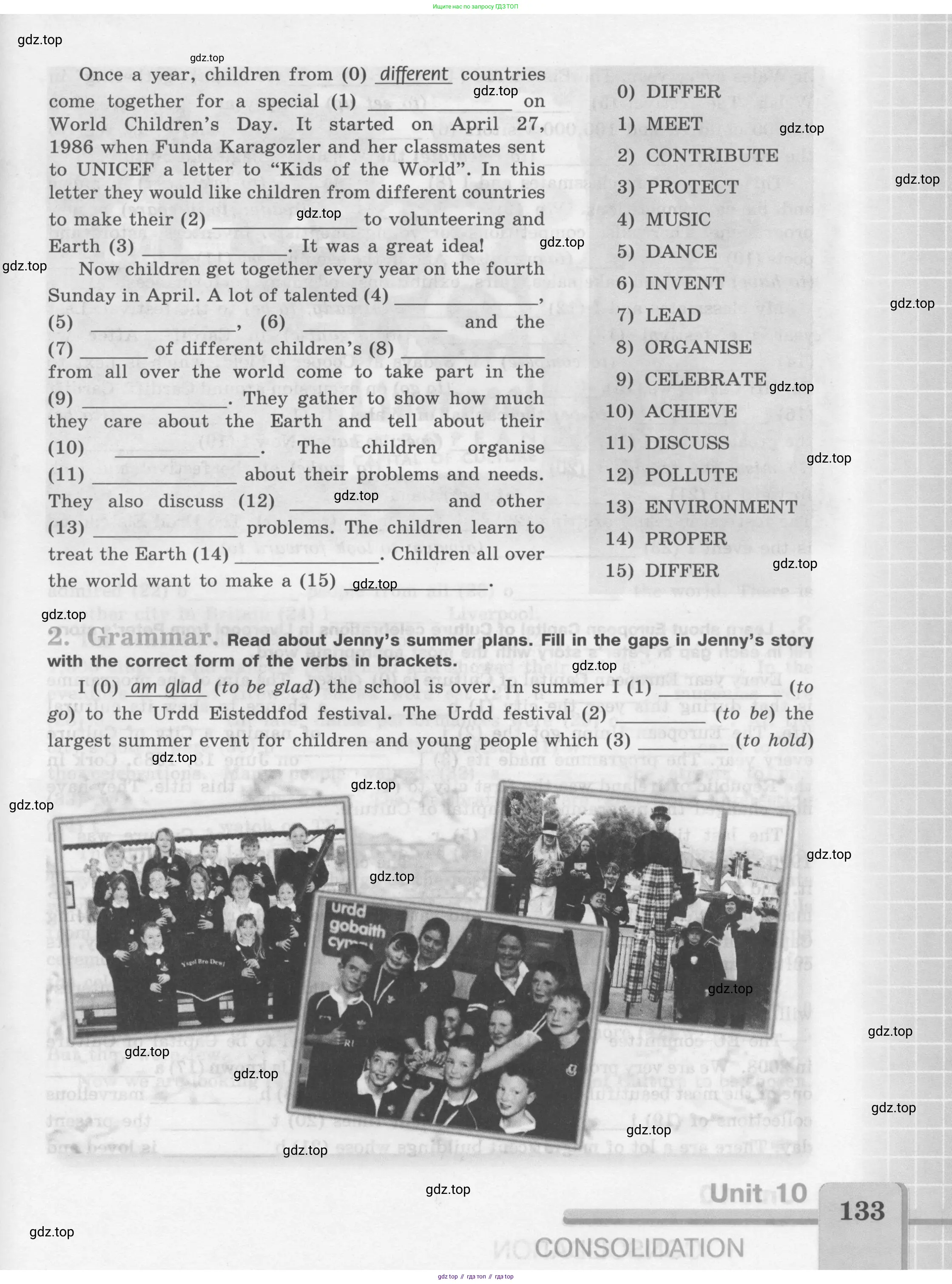 Английский язык (english), 7 класс рабочая тетрадь (activity book), авторы: Кузовлев Владимир Петрович (Kuzovlev Vladimir), Лапа Наталья Михайловна, Перегудова Эльвира Шакировна, Костина Ирина Павловна, Дуванова Ольга Викторовна, Кобец Юлия Николаевна, издательство Просвещение, Москва, 2019, страница 133