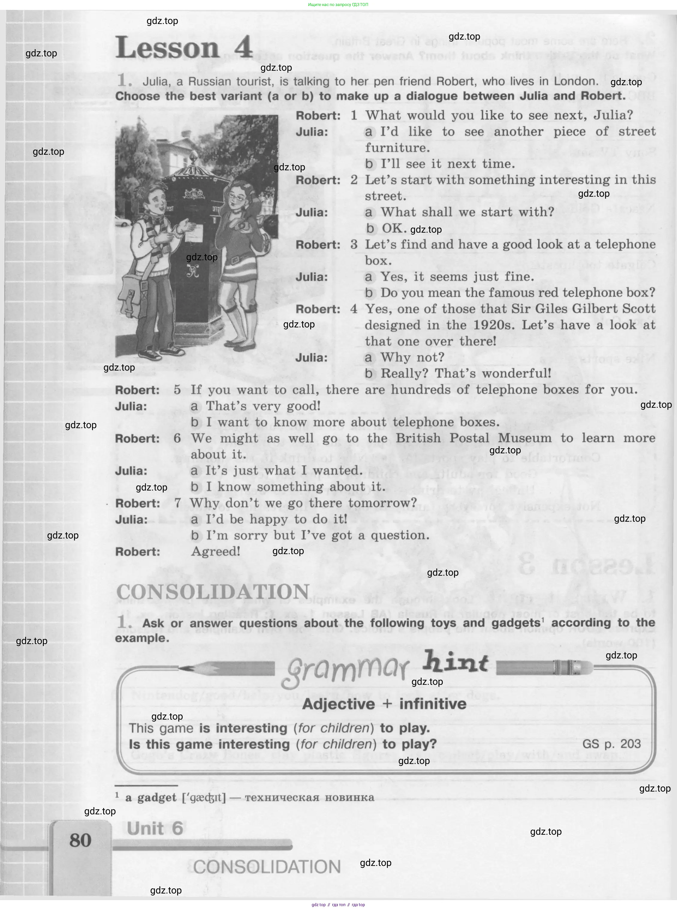 Английский язык (english), 7 класс рабочая тетрадь (activity book), авторы: Кузовлев Владимир Петрович (Kuzovlev Vladimir), Лапа Наталья Михайловна, Перегудова Эльвира Шакировна, Костина Ирина Павловна, Дуванова Ольга Викторовна, Кобец Юлия Николаевна, издательство Просвещение, Москва, 2019, страница 80