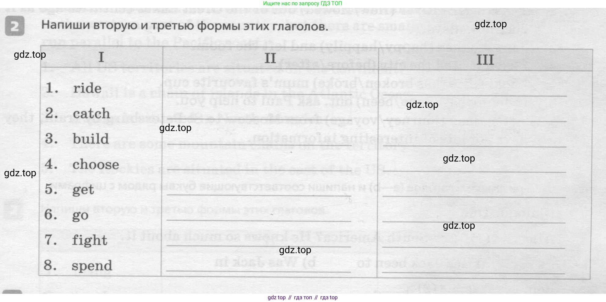 ГДЗ Английский язык (english), 7 класс Контрольные работы, авторы: Афанасьева Ольга Васильевна (Afanasyeva Olga), Михеева Ирина Владимировна (Mikheeva Irina), Баранова Ксения Михайловна (Baranova Ksenia), издательство Просвещение, Москва, 2017, белого цвета, страница 21, номер 2, Условие