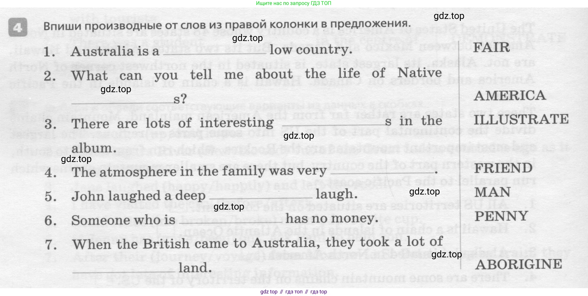 ГДЗ Английский язык (english), 7 класс Контрольные работы, авторы: Афанасьева Ольга Васильевна (Afanasyeva Olga), Михеева Ирина Владимировна (Mikheeva Irina), Баранова Ксения Михайловна (Baranova Ksenia), издательство Просвещение, Москва, 2017, белого цвета, страница 24, номер 4, Условие