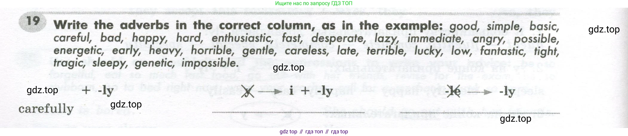 Английский язык (english), 7 класс Грамматический тренажёр, автор: Тимофеева Светлана Леонидовна, издательство Просвещение, Москва, 2023, красного цвета, страница 22, номер 19, Условие 2023-2027