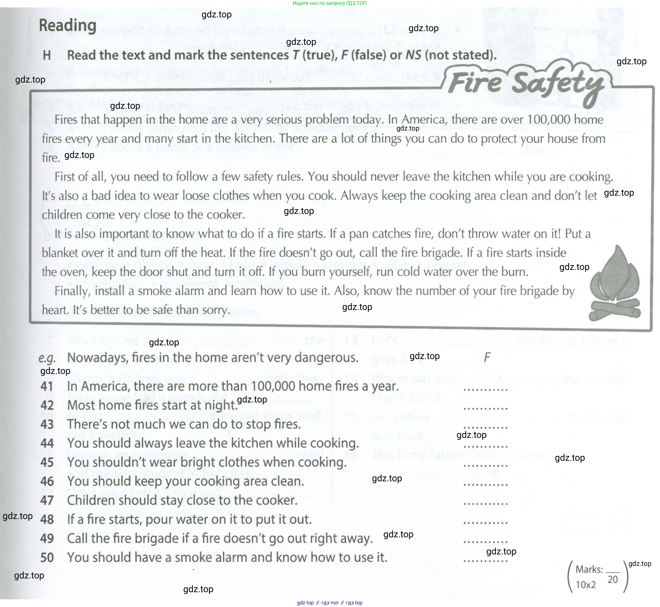 ГДЗ Английский язык (english), 7 класс контрольные задания (test booklet), авторы: Ваулина Юлия Евгеньевна (Vaulina Julia), Дули Дженни (Dooley Jenny), Подоляко Ольга Евгеньевна (Podolyako Olga), Эванс Вирджиния (Evans Virginia), издательство Просвещение, Москва, 2023, розового цвета, страница 11, номер H, Условие 2023-2027