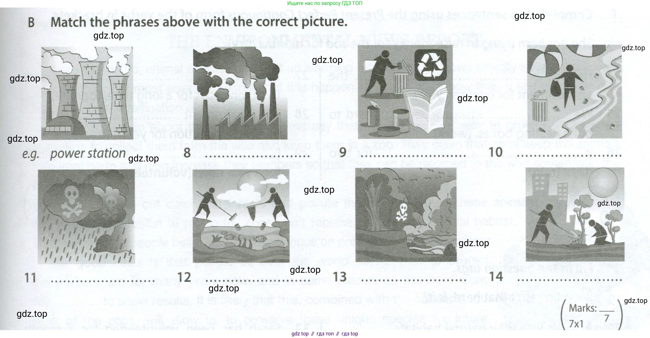 ГДЗ Английский язык (english), 7 класс контрольные задания (test booklet), авторы: Ваулина Юлия Евгеньевна (Vaulina Julia), Дули Дженни (Dooley Jenny), Подоляко Ольга Евгеньевна (Podolyako Olga), Эванс Вирджиния (Evans Virginia), издательство Просвещение, Москва, 2023, розового цвета, страница 65, номер B, Условие 2023-2027