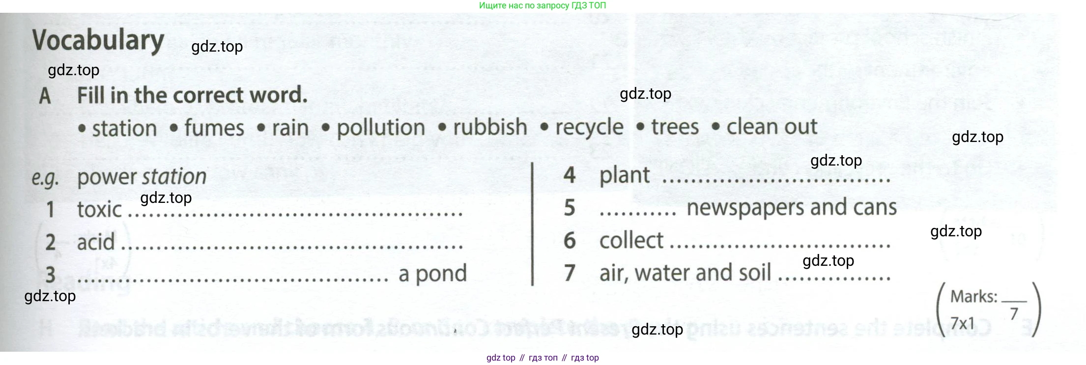 ГДЗ Английский язык (english), 7 класс контрольные задания (test booklet), авторы: Ваулина Юлия Евгеньевна (Vaulina Julia), Дули Дженни (Dooley Jenny), Подоляко Ольга Евгеньевна (Podolyako Olga), Эванс Вирджиния (Evans Virginia), издательство Просвещение, Москва, 2023, розового цвета, страница 69, номер A, Условие 2023-2027