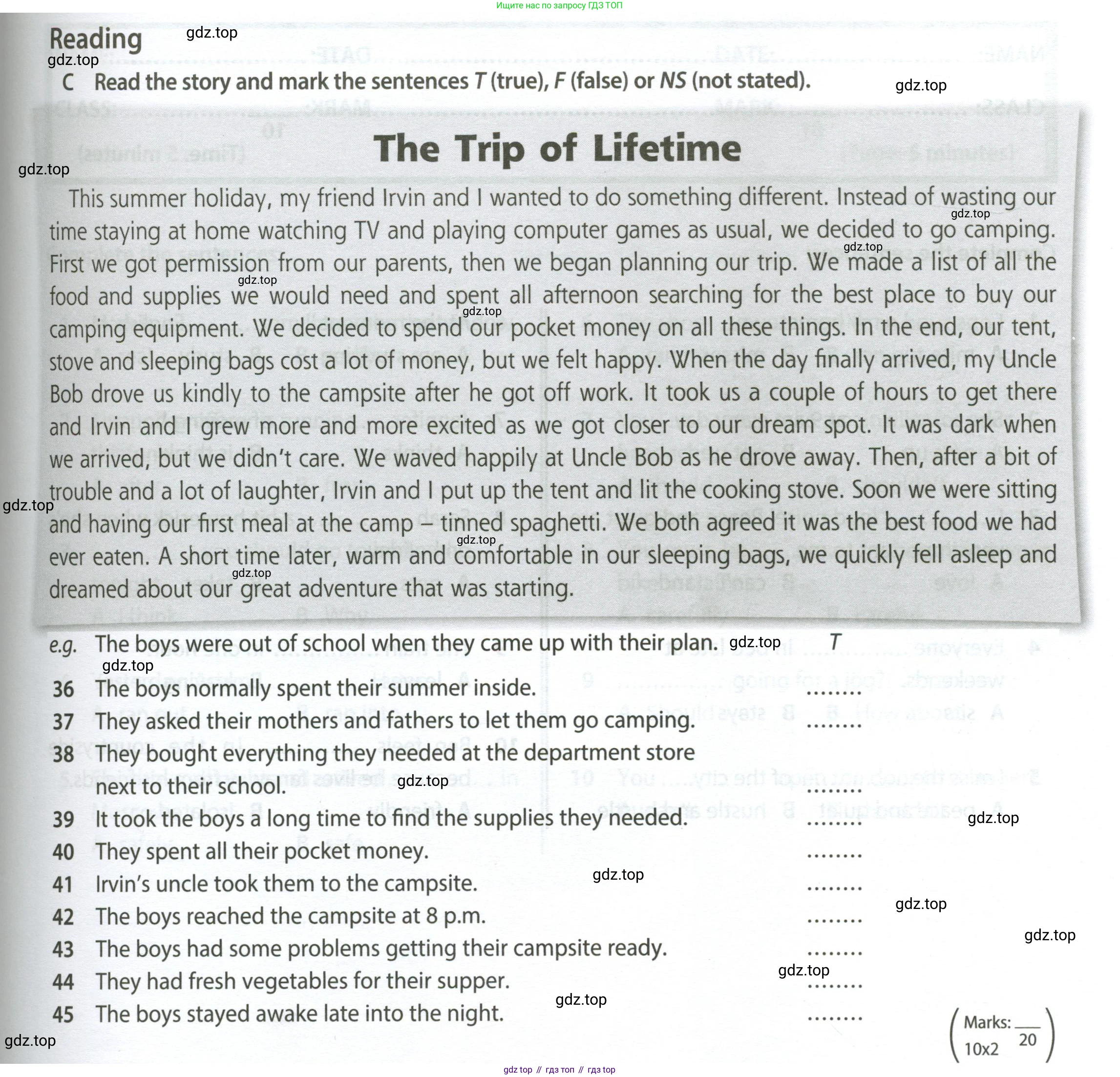 ГДЗ Английский язык (english), 7 класс контрольные задания (test booklet), авторы: Ваулина Юлия Евгеньевна (Vaulina Julia), Дули Дженни (Dooley Jenny), Подоляко Ольга Евгеньевна (Podolyako Olga), Эванс Вирджиния (Evans Virginia), издательство Просвещение, Москва, 2023, розового цвета, страница 91, номер C, Условие 2023-2027