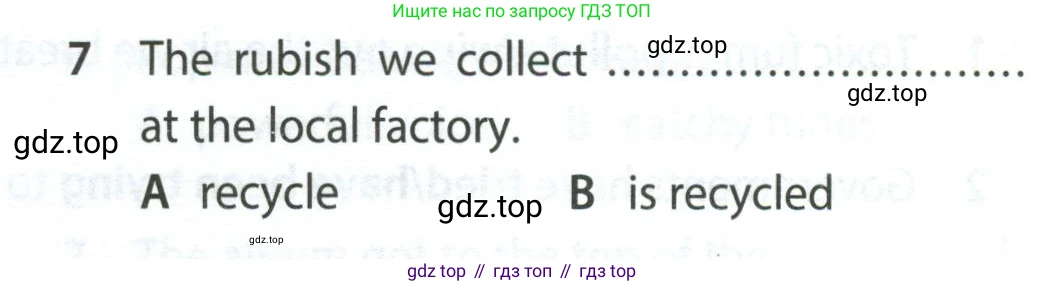 ГДЗ Английский язык (english), 7 класс контрольные задания (test booklet), авторы: Ваулина Юлия Евгеньевна (Vaulina Julia), Дули Дженни (Dooley Jenny), Подоляко Ольга Евгеньевна (Podolyako Olga), Эванс Вирджиния (Evans Virginia), издательство Просвещение, Москва, 2023, розового цвета, страница 114, номер 7, Условие 2023-2027