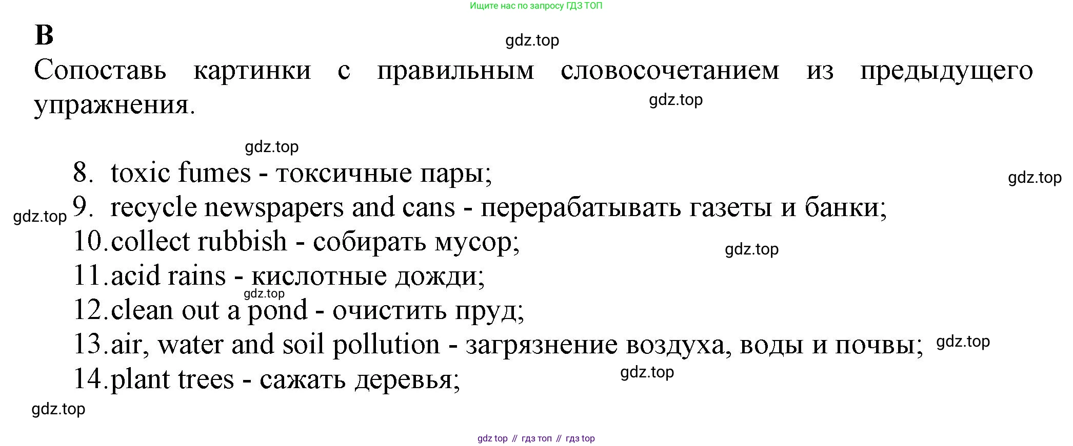 ГДЗ Английский язык (english), 7 класс контрольные задания (test booklet), авторы: Ваулина Юлия Евгеньевна (Vaulina Julia), Дули Дженни (Dooley Jenny), Подоляко Ольга Евгеньевна (Podolyako Olga), Эванс Вирджиния (Evans Virginia), издательство Просвещение, Москва, 2023, розового цвета, страница 65, номер B, Решение 1 (2023-2027)