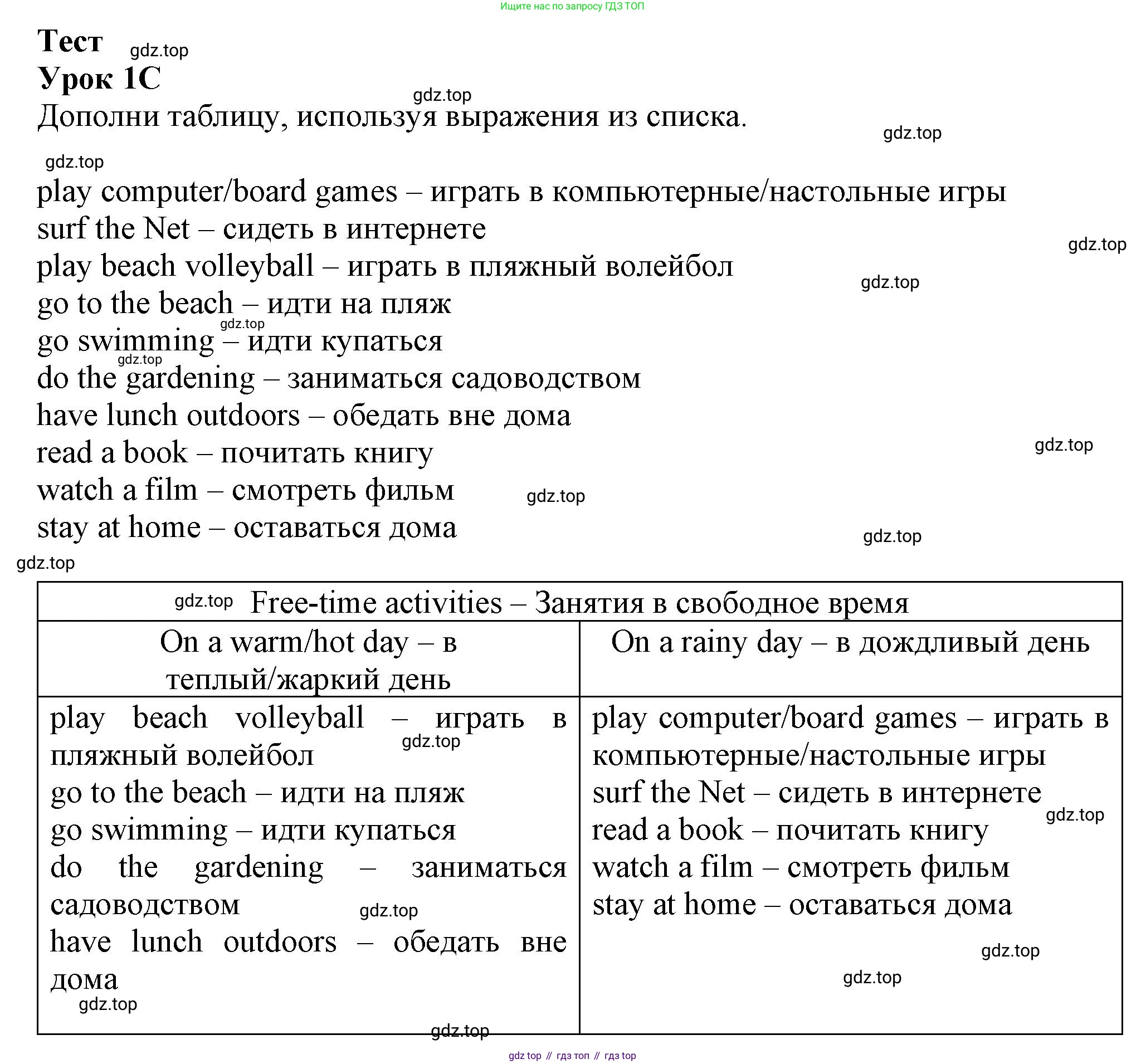 ГДЗ Английский язык (english), 7 класс контрольные задания (test booklet), авторы: Ваулина Юлия Евгеньевна (Vaulina Julia), Дули Дженни (Dooley Jenny), Подоляко Ольга Евгеньевна (Podolyako Olga), Эванс Вирджиния (Evans Virginia), издательство Просвещение, Москва, 2023, розового цвета, страница 94, Решение 1 (2023-2027)