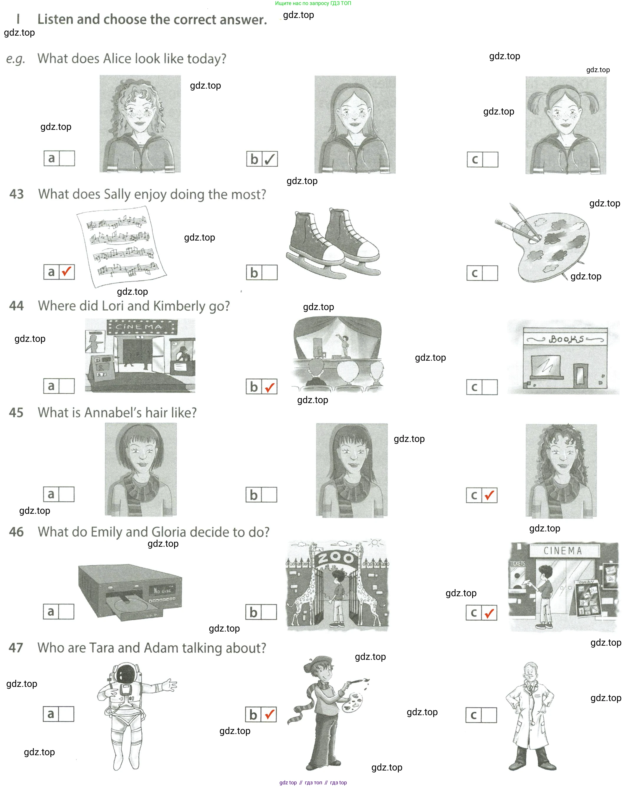 ГДЗ Английский язык (english), 7 класс контрольные задания (test booklet), авторы: Ваулина Юлия Евгеньевна (Vaulina Julia), Дули Дженни (Dooley Jenny), Подоляко Ольга Евгеньевна (Podolyako Olga), Эванс Вирджиния (Evans Virginia), издательство Просвещение, Москва, 2023, розового цвета, страница 24, номер I, Решение 2 (2023-2027)