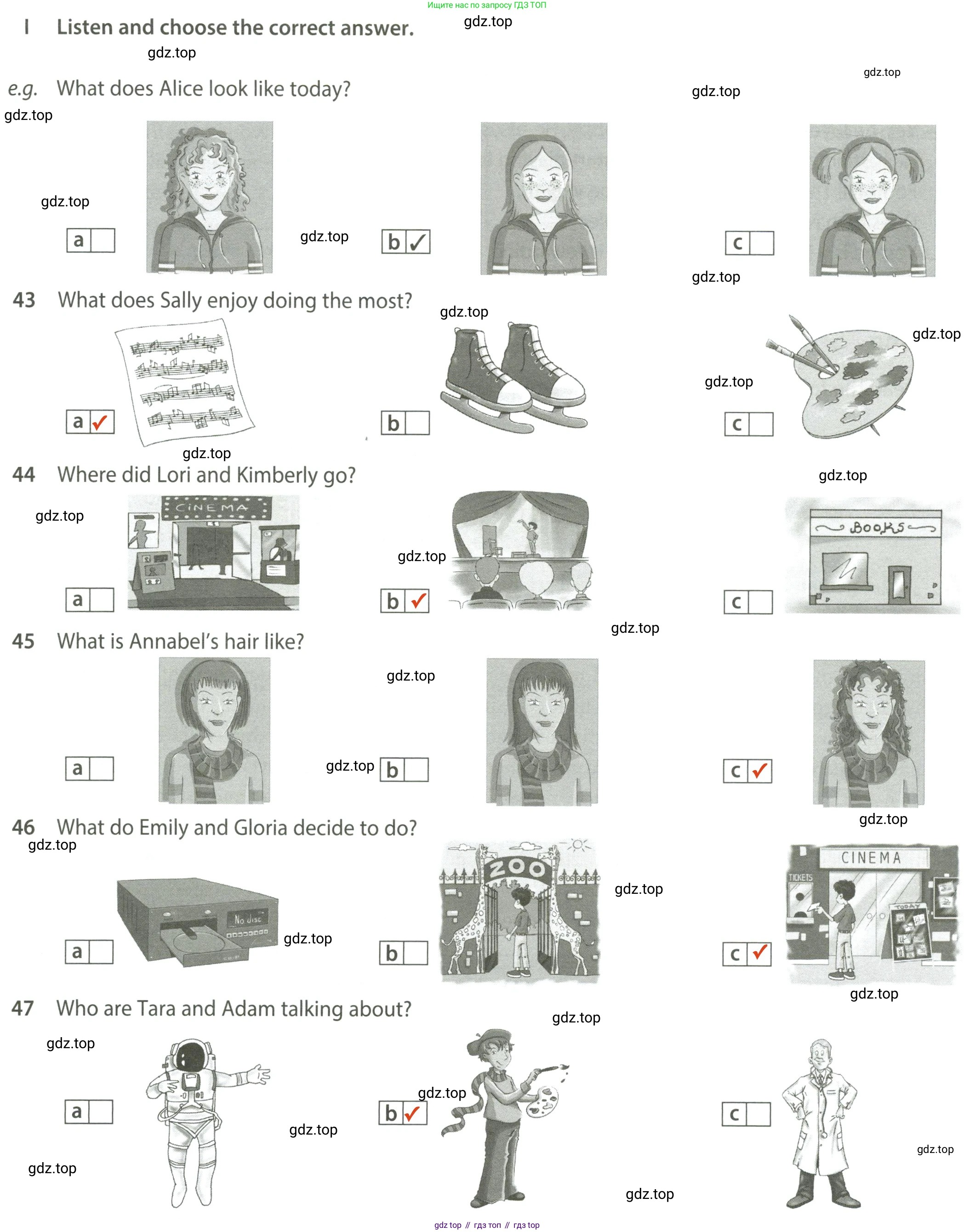 ГДЗ Английский язык (english), 7 класс контрольные задания (test booklet), авторы: Ваулина Юлия Евгеньевна (Vaulina Julia), Дули Дженни (Dooley Jenny), Подоляко Ольга Евгеньевна (Podolyako Olga), Эванс Вирджиния (Evans Virginia), издательство Просвещение, Москва, 2023, розового цвета, страница 28, номер I, Решение 2 (2023-2027)