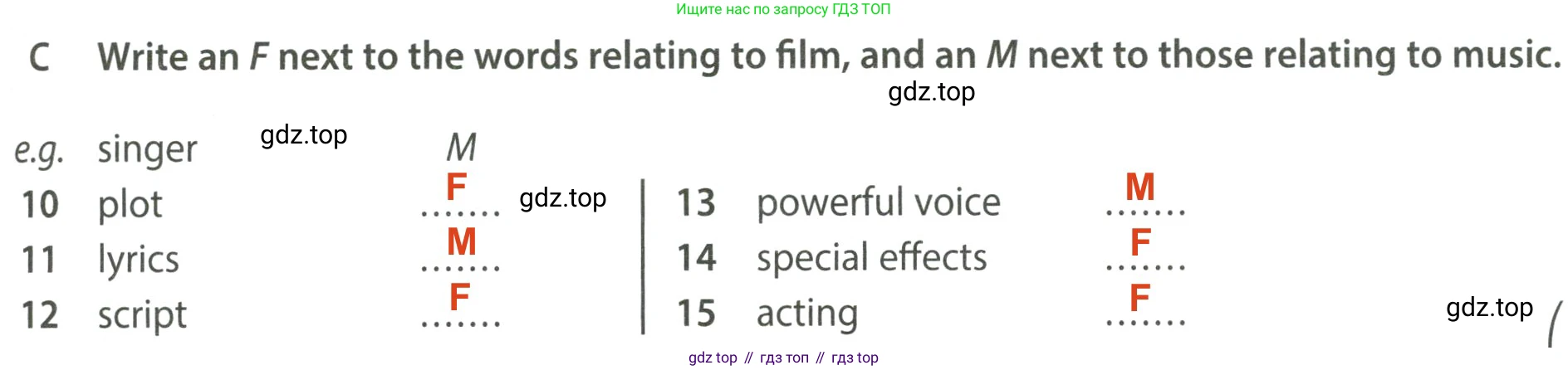 ГДЗ Английский язык (english), 7 класс контрольные задания (test booklet), авторы: Ваулина Юлия Евгеньевна (Vaulina Julia), Дули Дженни (Dooley Jenny), Подоляко Ольга Евгеньевна (Podolyako Olga), Эванс Вирджиния (Evans Virginia), издательство Просвещение, Москва, 2023, розового цвета, страница 57, номер C, Решение 2 (2023-2027)
