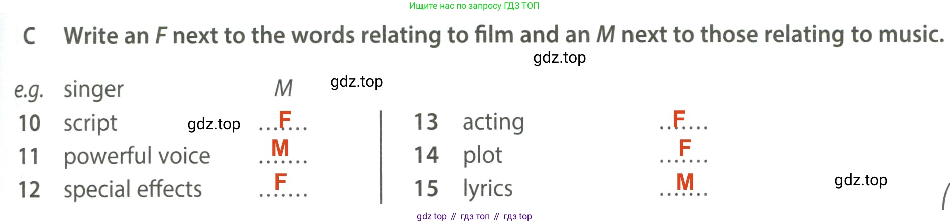 ГДЗ Английский язык (english), 7 класс контрольные задания (test booklet), авторы: Ваулина Юлия Евгеньевна (Vaulina Julia), Дули Дженни (Dooley Jenny), Подоляко Ольга Евгеньевна (Podolyako Olga), Эванс Вирджиния (Evans Virginia), издательство Просвещение, Москва, 2023, розового цвета, страница 61, номер C, Решение 2 (2023-2027)