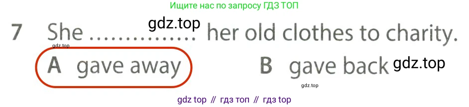 ГДЗ Английский язык (english), 7 класс контрольные задания (test booklet), авторы: Ваулина Юлия Евгеньевна (Vaulina Julia), Дули Дженни (Dooley Jenny), Подоляко Ольга Евгеньевна (Podolyako Olga), Эванс Вирджиния (Evans Virginia), издательство Просвещение, Москва, 2023, розового цвета, страница 100, номер 7, Решение 2 (2023-2027)