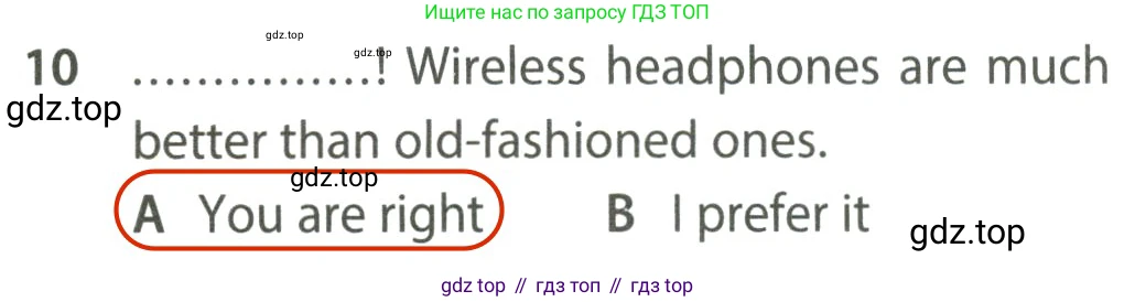 ГДЗ Английский язык (english), 7 класс контрольные задания (test booklet), авторы: Ваулина Юлия Евгеньевна (Vaulina Julia), Дули Дженни (Dooley Jenny), Подоляко Ольга Евгеньевна (Podolyako Olga), Эванс Вирджиния (Evans Virginia), издательство Просвещение, Москва, 2023, розового цвета, страница 105, номер 10, Решение 2 (2023-2027)