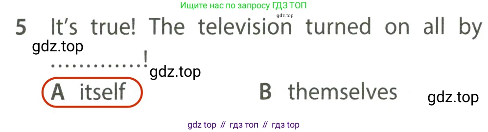 ГДЗ Английский язык (english), 7 класс контрольные задания (test booklet), авторы: Ваулина Юлия Евгеньевна (Vaulina Julia), Дули Дженни (Dooley Jenny), Подоляко Ольга Евгеньевна (Podolyako Olga), Эванс Вирджиния (Evans Virginia), издательство Просвещение, Москва, 2023, розового цвета, страница 120, номер 5, Решение 2 (2023-2027)