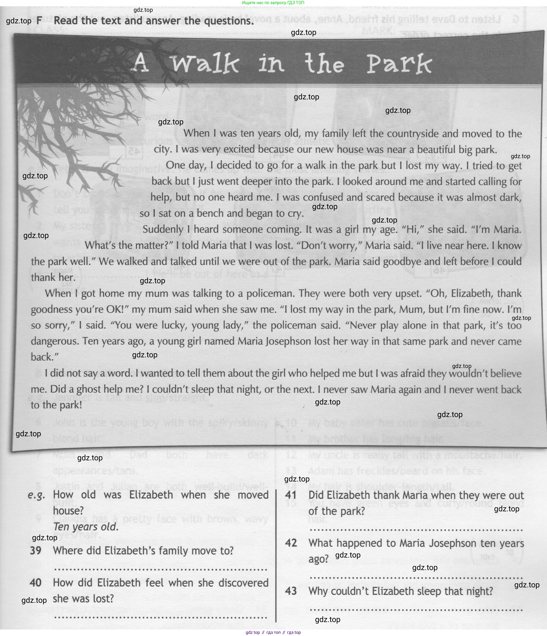 ГДЗ Английский язык (english), 7 класс контрольные задания (test booklet), авторы: Ваулина Юлия Евгеньевна (Vaulina Julia), Дули Дженни (Dooley Jenny), Подоляко Ольга Евгеньевна (Podolyako Olga), Эванс Вирджиния (Evans Virginia), издательство Просвещение, Москва, 2023, розового цвета, страница 19, номер F, Условие 2019-2022