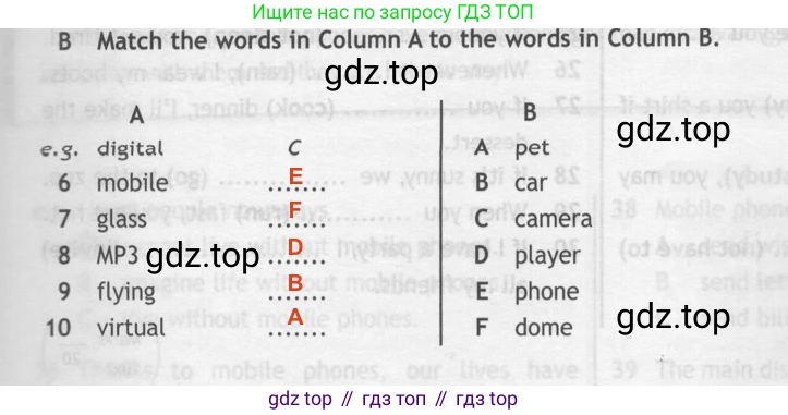 ГДЗ Английский язык (english), 7 класс контрольные задания (test booklet), авторы: Ваулина Юлия Евгеньевна (Vaulina Julia), Дули Дженни (Dooley Jenny), Подоляко Ольга Евгеньевна (Podolyako Olga), Эванс Вирджиния (Evans Virginia), издательство Просвещение, Москва, 2023, розового цвета, страница 41, номер B, Решение 2 (2023-2027)
