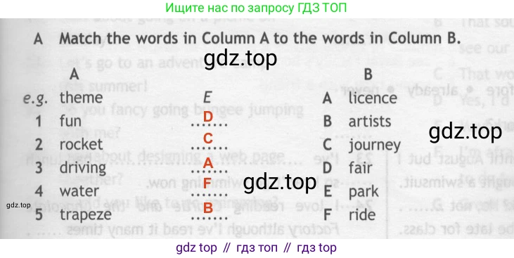 ГДЗ Английский язык (english), 7 класс контрольные задания (test booklet), авторы: Ваулина Юлия Евгеньевна (Vaulina Julia), Дули Дженни (Dooley Jenny), Подоляко Ольга Евгеньевна (Podolyako Olga), Эванс Вирджиния (Evans Virginia), издательство Просвещение, Москва, 2023, розового цвета, страница 49, номер A, Решение 2 (2023-2027)