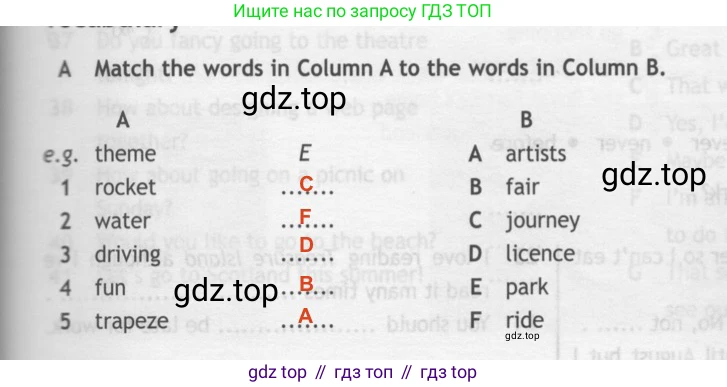 ГДЗ Английский язык (english), 7 класс контрольные задания (test booklet), авторы: Ваулина Юлия Евгеньевна (Vaulina Julia), Дули Дженни (Dooley Jenny), Подоляко Ольга Евгеньевна (Podolyako Olga), Эванс Вирджиния (Evans Virginia), издательство Просвещение, Москва, 2023, розового цвета, страница 53, номер A, Решение 2 (2023-2027)