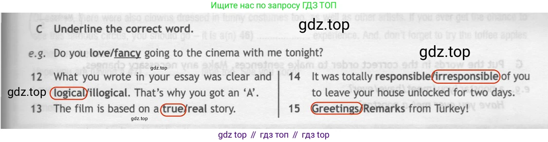 ГДЗ Английский язык (english), 7 класс контрольные задания (test booklet), авторы: Ваулина Юлия Евгеньевна (Vaulina Julia), Дули Дженни (Dooley Jenny), Подоляко Ольга Евгеньевна (Podolyako Olga), Эванс Вирджиния (Evans Virginia), издательство Просвещение, Москва, 2023, розового цвета, страница 53, номер C, Решение 2 (2023-2027)
