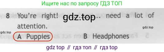 ГДЗ Английский язык (english), 7 класс контрольные задания (test booklet), авторы: Ваулина Юлия Евгеньевна (Vaulina Julia), Дули Дженни (Dooley Jenny), Подоляко Ольга Евгеньевна (Podolyako Olga), Эванс Вирджиния (Evans Virginia), издательство Просвещение, Москва, 2023, розового цвета, страница 105, номер 8, Решение 2 (2023-2027)