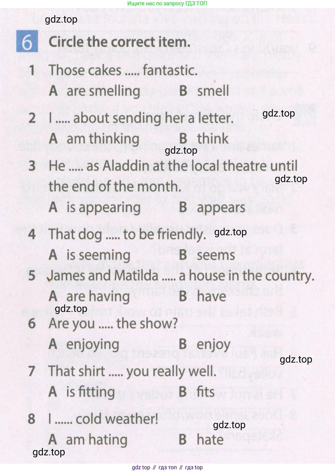 Английский язык (english), 7 класс Рабочая тетрадь (workbook), авторы: Ваулина Юлия Евгеньевна (Vaulina Julia), Дули Дженни (Dooley Jenny), Подоляко Ольга Евгеньевна (Podolyako Olga), Эванс Вирджиния (Evans Virginia), издательство Просвещение, Москва, 2023, красного цвета, страница 10, номер 6, Условие 2023-2027