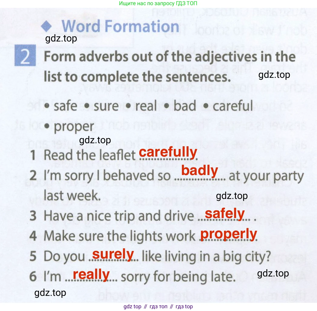 Английский язык (english), 7 класс Рабочая тетрадь (workbook), авторы: Ваулина Юлия Евгеньевна (Vaulina Julia), Дули Дженни (Dooley Jenny), Подоляко Ольга Евгеньевна (Podolyako Olga), Эванс Вирджиния (Evans Virginia), издательство Просвещение, Москва, 2023, красного цвета, страница 6, номер 2, Решение 2 (2023-2027)