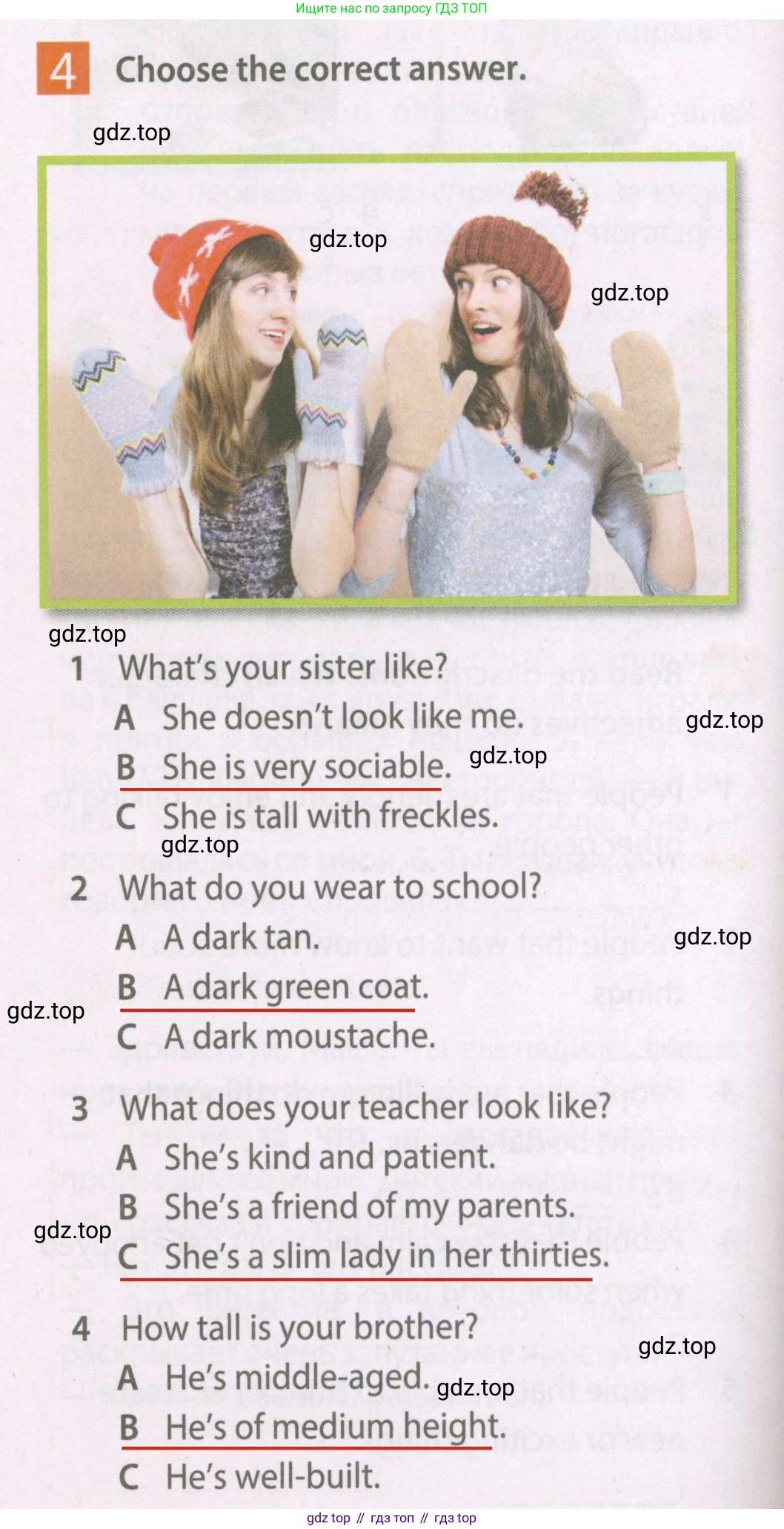 Английский язык (english), 7 класс Рабочая тетрадь (workbook), авторы: Ваулина Юлия Евгеньевна (Vaulina Julia), Дули Дженни (Dooley Jenny), Подоляко Ольга Евгеньевна (Podolyako Olga), Эванс Вирджиния (Evans Virginia), издательство Просвещение, Москва, 2023, красного цвета, страница 18, номер 4, Решение 2 (2023-2027)