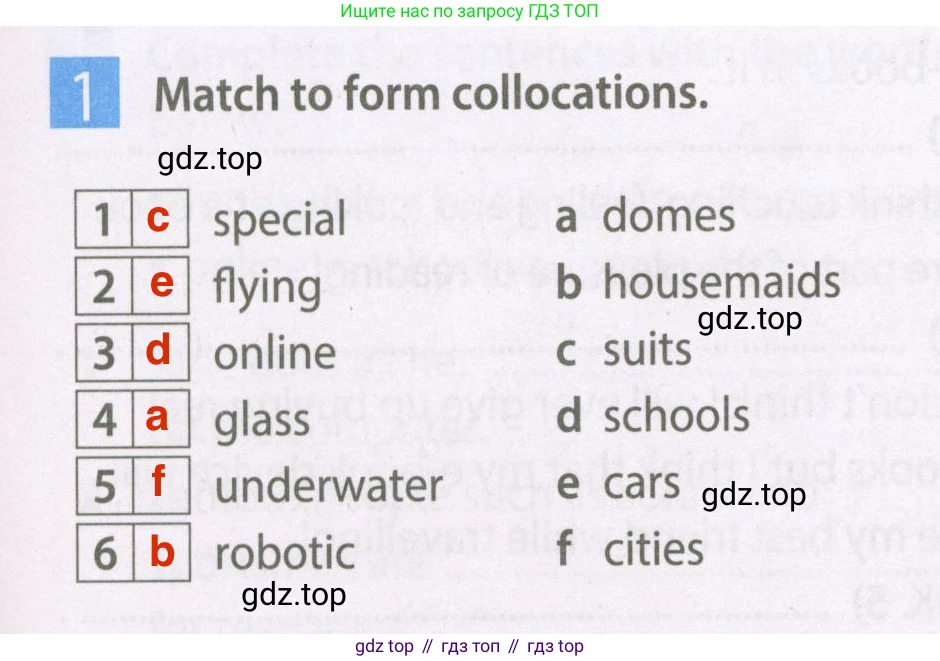 Английский язык (english), 7 класс Рабочая тетрадь (workbook), авторы: Ваулина Юлия Евгеньевна (Vaulina Julia), Дули Дженни (Dooley Jenny), Подоляко Ольга Евгеньевна (Podolyako Olga), Эванс Вирджиния (Evans Virginia), издательство Просвещение, Москва, 2023, красного цвета, страница 29, номер 1, Решение 2 (2023-2027)