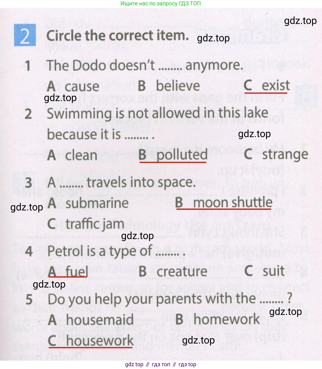 Английский язык (english), 7 класс Рабочая тетрадь (workbook), авторы: Ваулина Юлия Евгеньевна (Vaulina Julia), Дули Дженни (Dooley Jenny), Подоляко Ольга Евгеньевна (Podolyako Olga), Эванс Вирджиния (Evans Virginia), издательство Просвещение, Москва, 2023, красного цвета, страница 29, номер 2, Решение 2 (2023-2027)