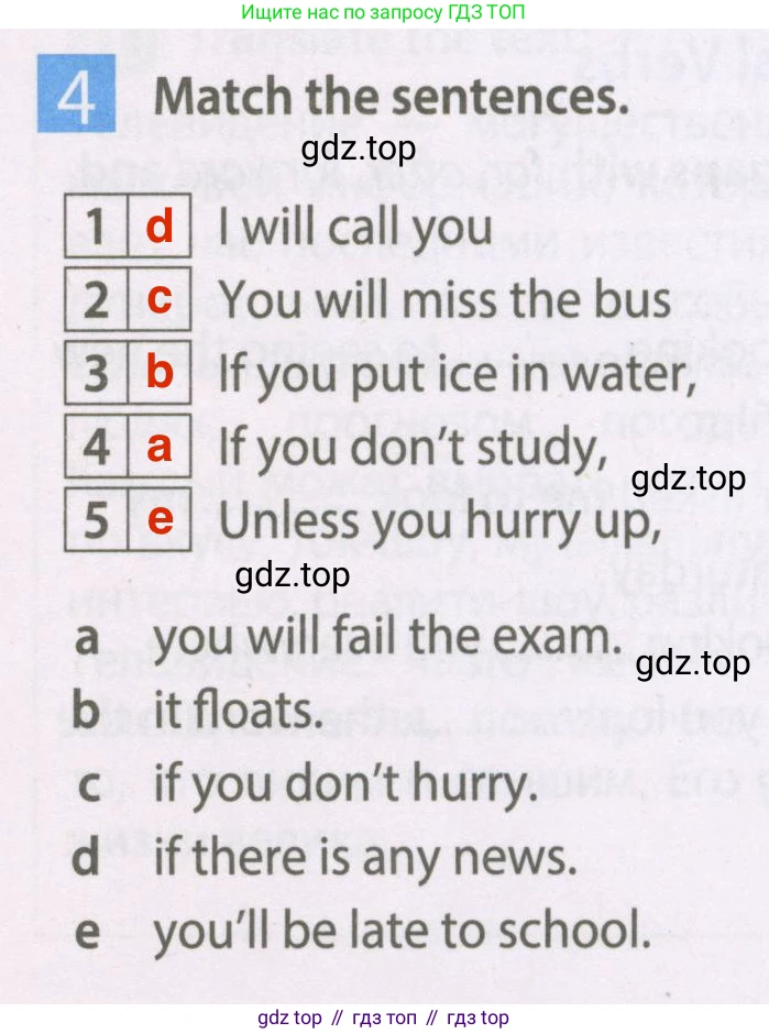 Английский язык (english), 7 класс Рабочая тетрадь (workbook), авторы: Ваулина Юлия Евгеньевна (Vaulina Julia), Дули Дженни (Dooley Jenny), Подоляко Ольга Евгеньевна (Podolyako Olga), Эванс Вирджиния (Evans Virginia), издательство Просвещение, Москва, 2023, красного цвета, страница 30, номер 4, Решение 2 (2023-2027)