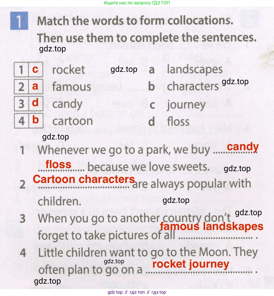 Английский язык (english), 7 класс Рабочая тетрадь (workbook), авторы: Ваулина Юлия Евгеньевна (Vaulina Julia), Дули Дженни (Dooley Jenny), Подоляко Ольга Евгеньевна (Podolyako Olga), Эванс Вирджиния (Evans Virginia), издательство Просвещение, Москва, 2023, красного цвета, страница 35, номер 1, Решение 2 (2023-2027)